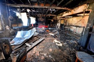 Inside the eyesore pub