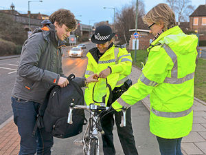 Supporting image for story: Shropshire police: Shining (blue) light on how we serve you all
