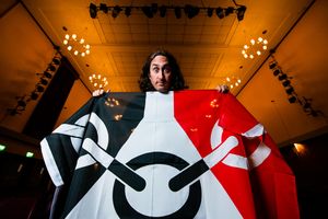 Noble was up for sharing in the Black Country fun