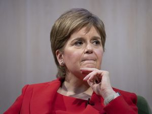 Nicola Sturgeon looking wistful