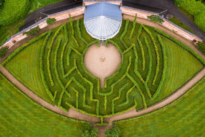 Combermere Abbey gardens