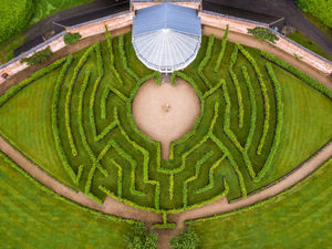 Combermere Abbey gardens