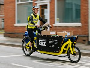 Supporting image for story: E-cargo bikes could soon be seen delivering across Shropshire