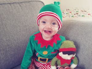 Supporting image for story: Parents’ thank you for saving tiny Arlo as he celebrates his first birthday