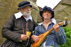 Supporting image for story: Minstrel magic as Stokesay Castle is taken back to Tudor times