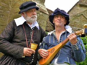 Supporting image for story: Minstrel magic as Stokesay Castle is taken back to Tudor times