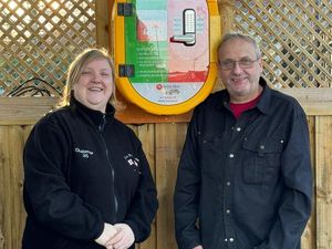 Supporting image for story: Arrive Alive supports installation of defibrillator at The Old Cross Oldbury