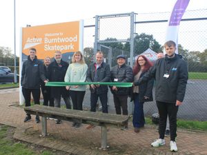 Supporting image for story: Celebration as Burntwood Skatepark officially opens