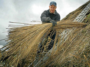 Supporting image for story: Shifnal hotel's listed barn topped with thatch