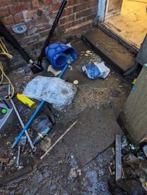 15-year-old Lucas was left to live in the 'rubbish cluttered' garden