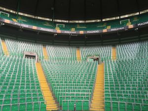 Safe standing at Celtic Park in Glasgow