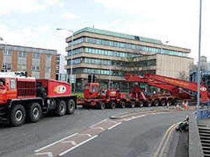 Supporting image for story: Huge load shatters the peace