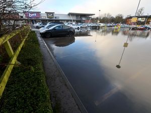 Supporting image for story: Photos show flood-hit Stafford as region begins clean-up from Storm Henk