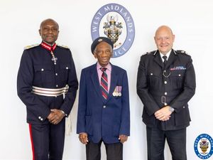 Supporting image for story: War hero Jake celebrates 100th birthday with West Midlands Police honour
