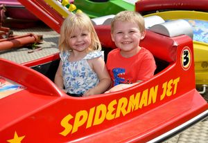 Visitors to Sandwell Valley Park enjoy the sunny weather.