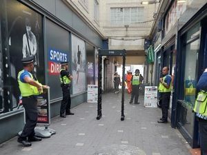 Supporting image for story: Wanted boy, 14, among five arrested after police set up knife arch in Walsall