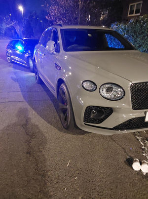 Bentley seized in Walsall