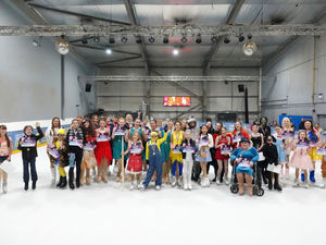 Supporting image for story: Ice skaters bring their creativity to life at artistic competition