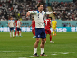 Supporting image for story: Former Aston Villa midfielder Jack Grealish keeps World Cup goal celebration promise to young fan