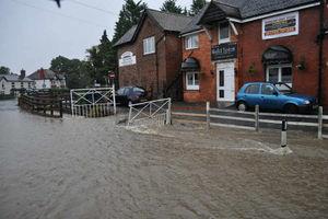 Supporting image for story: Flash floods cause chaos for Shropshire