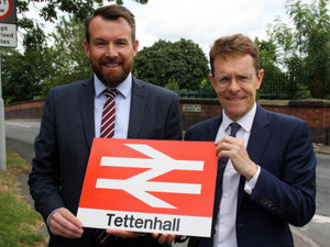 Supporting image for story: Andy Street: Full steam ahead for Tettenhall railway station plan