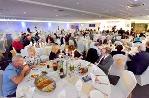 The scene at the Royale Banqueting Suite in Wolverhampton, where a memorial event for Dr Chaman Lalwas was held
