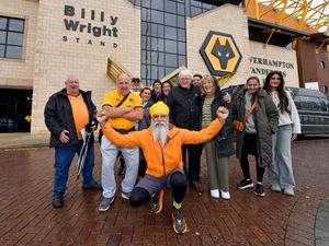 Supporting image for story: Wolverhampton fundraiser begins clocking up laps in fundraiser walking around Molineux Stadium