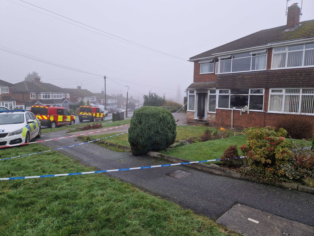 LIVE: Police at scene of house fire in Wolverhampton