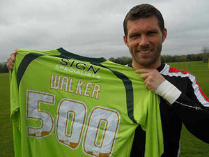 Supporting image for story: It's 500 not out for Walsall's No 1
