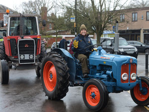 Supporting image for story: Chugging tractors take to Shropshire's country roads in aid of two charities