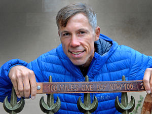 Supporting image for story: Unbreakable Kristian has records tumbling on his 630-mile challenge