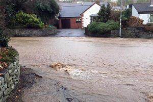 Picture of the flooding from Anna Roberts