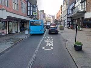 Supporting image for story: Man sprayed dog with fire extinguisher and attacked five police officers in Shrewsbury town centre