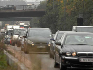 Supporting image for story: M6 chaos as lorry spills its concrete