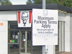 Supporting image for story: Popular Telford car park signs and cameras near KFC and Starbucks have had no planning permission for six years, documents reveal