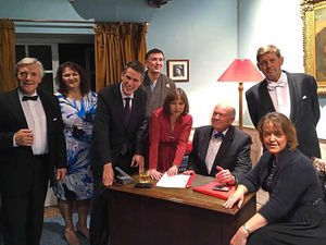 Supporting image for story: Gavin Williamson at Wolverhampton rendition of Yes, Prime Minister