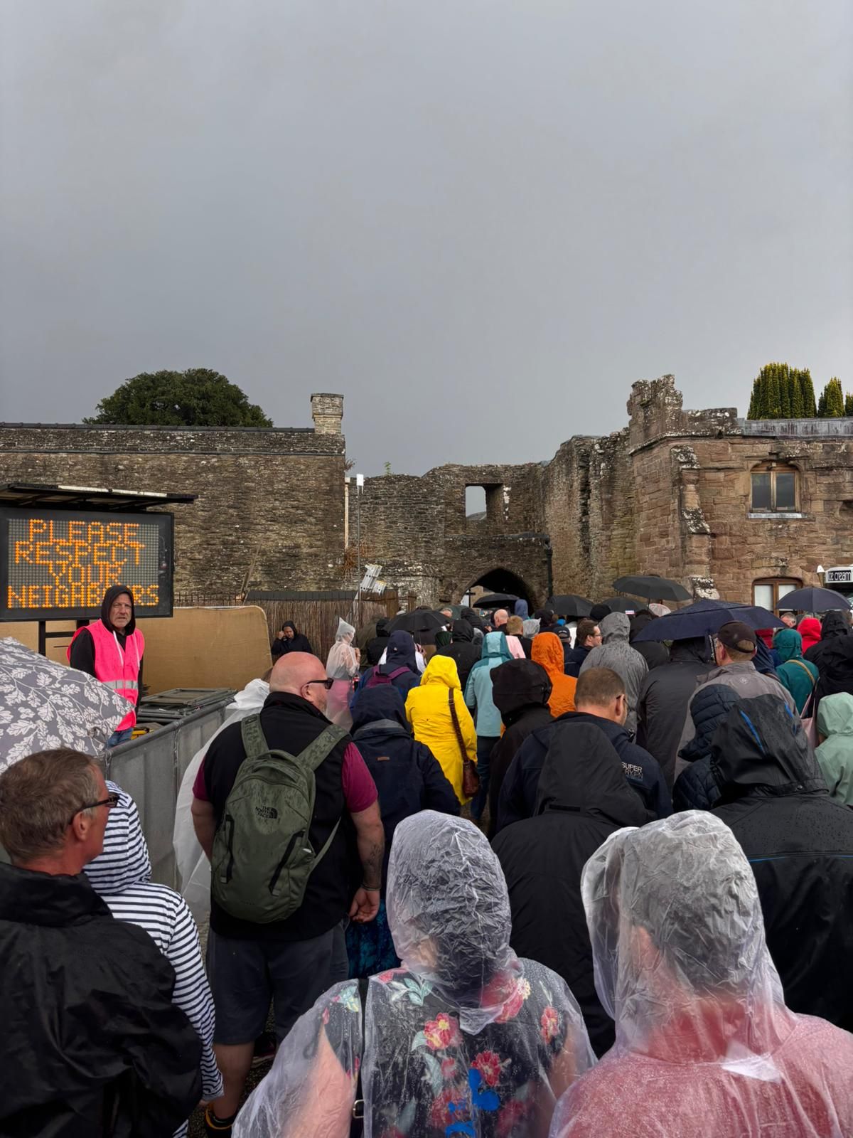 Ludlow Castle Comedy Festival evacuated due to &lsquo;red warning for lightning&rsquo;