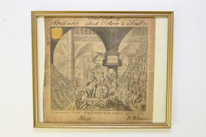 Rare ticket for the coronation of George III that sold for £2,200