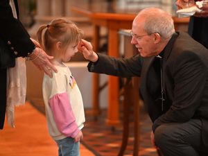 Supporting image for story: In pictures: Selfies, singing and worship during Archbishop of Canterbury 'prayer pilgrimage' to Dudley