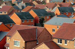 The Government has set a target for building 300,000 new homes every year