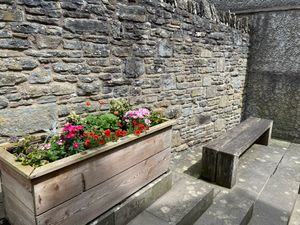 Another lovely flower box in Knighton