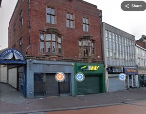 Four shops in Park Street, Walsall, are set to be demolished