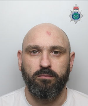 Daniel Milburn, 40, of Rugeley, was jailed for two-years-and-ten-months