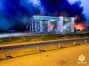 Supporting image for story: Explosion kills 13 at petrol station in Russia’s Dagestan region