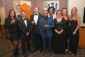 BUSINESS COPYRIGHT NATIONAL WORLD TIM STURGESS 13/11/24.  Ladder for the Black Country  Apprentice Awards 2024 .The Richardson Suite at West Bromwich Football Club. Pictured, Walsall college.