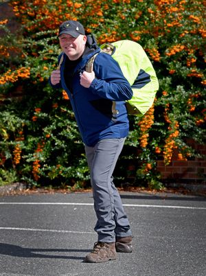 Jack Jackson is walking and jogging 50 miles in September carrying 50lbs to raise funds for a local boxing gym