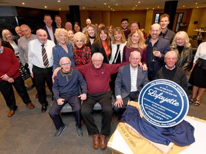 Supporting image for story: Memories of big bands and big nights come flooding back for legendary Wolverhampton club founders as blue plaque tribute is unveiled