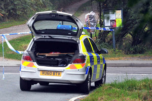 Supporting image for story: Police seal off road as Oswestry post box damaged in explosion