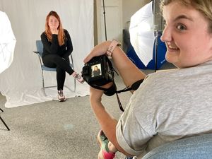 Supporting image for story: Visually impaired Telford teenager launches her own photography business