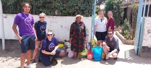 A Lottie's Way donation - through the donation from GLW Feeds - to Jane Diko at Loving Hands Orphanage in Gilgil.
